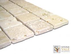 Artistic Light Travertine Mosaic Tiles