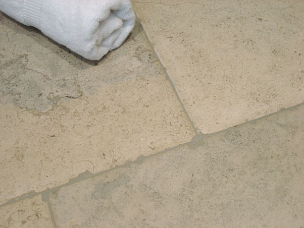 Barreme Limestone Flooring - Cushioned & Distressed