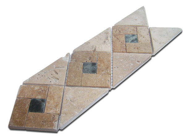 Cortona Stone Border