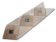Cortona Stone Border