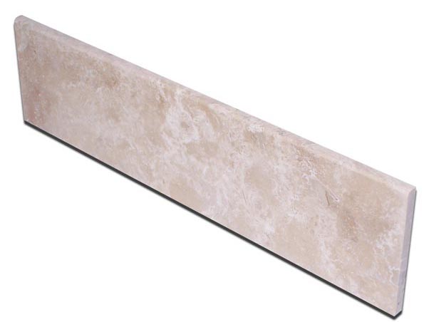 Light Travertine Skirting Tiles