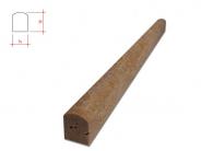 Honed Noce Travertine Pencil 18mm