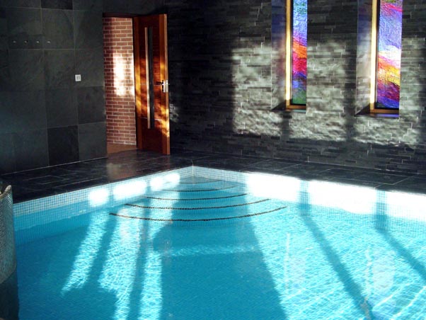 Brazilian Slate Swimming Pool Project