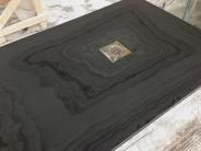 Brazilian Black Slate Shower Stone