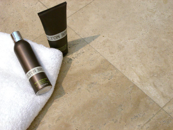 Cappuccino Travertine Tiles - Honed & Filled 
