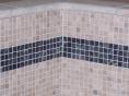 CappuccinoTravertine Mosaic - Pool Internal