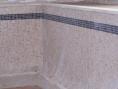 CappuccinoTravertine Mosaic - Pool Internal