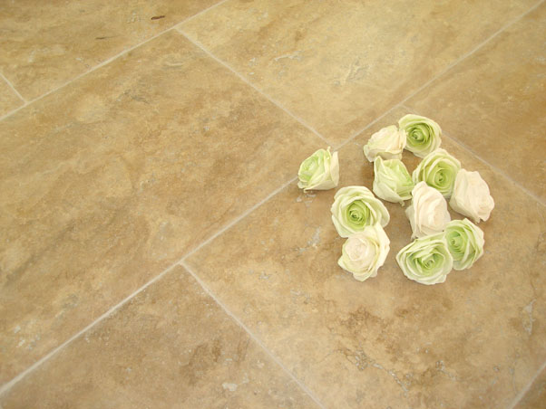 Muscat Travertine Tiles - Cushioned & Unfilled