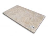 Elite Medium Honed Travertine Shower Tray