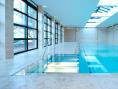 Elite Medium Travertine Level Dec Pool