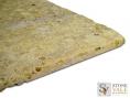 Giallo Travertine Tiles - Tumbled & Unfilled