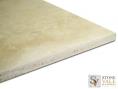 Ivory Travertine Tiles -  Premium Honed and Filled