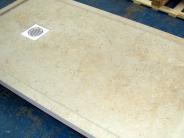 Jerusalem Ivory Gold Limestone Showertray