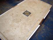 Jura Beige Limestone Shower Tray - Honed Finish