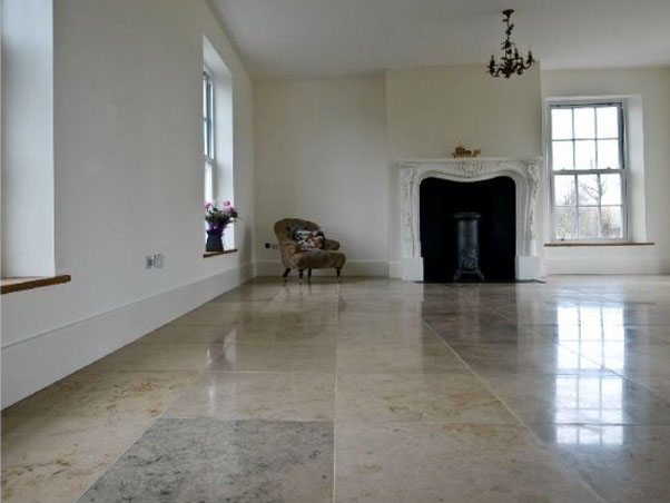 Jura Blue Beige Mixed Limestone - Honed Finish