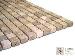 Mixed Travertine Mosaic Tiles