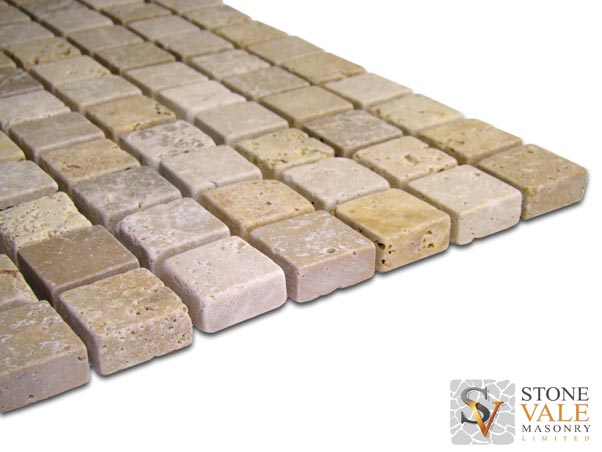 Mixed Travertine Mosaic Tiles