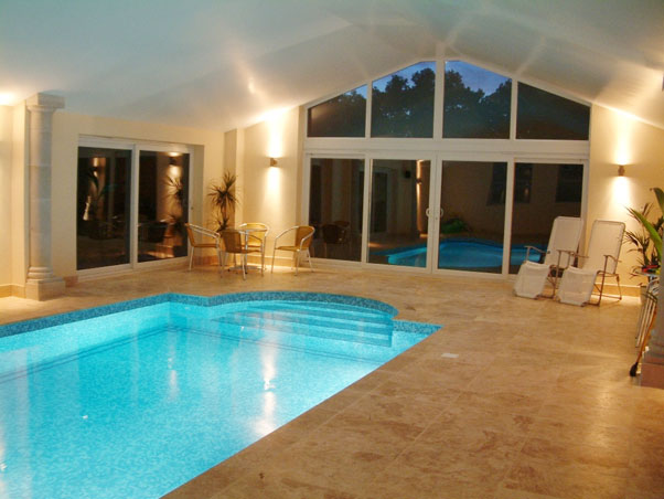Premium Classic Travertine Swimming Pool