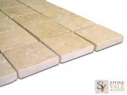 Straight Edge Travertine Mosaic