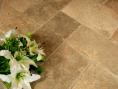 Walnut Blend Travertine Tiles - Unfilled