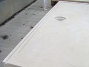 White Moleanos Limestone Wetroom Shower Tray