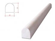 White Moleanos Limestone Pencil 25mm