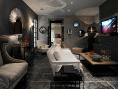 Classical Black Limestone Flooring - Semi Honed