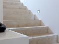 Jura Beige Limestone Stairs - Sandblasted & Brushed