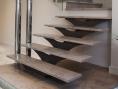 Jura Blue Limestone Staircase / Treads