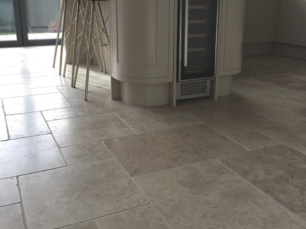 Mediterranean Grey Limestone Tumbled Opus Limestone Tiles